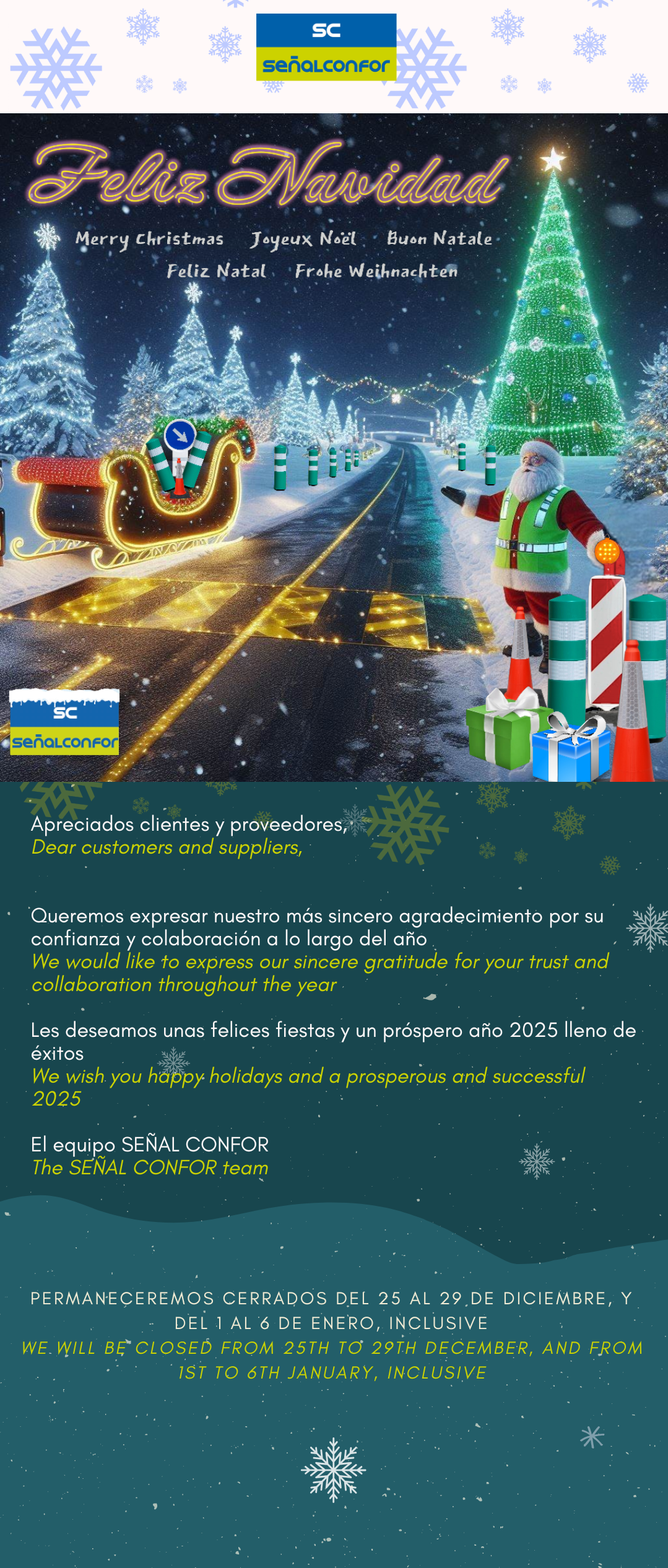 SENALCONFOR.COM - MERRY CHRISTMAS